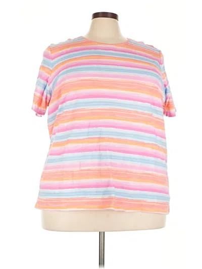 Pre-owned Kim Rogers Short Sleeve T-shirt In Pink