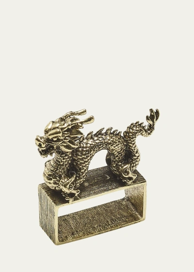 Kim Seybert Orient Napkin Ring In Gold