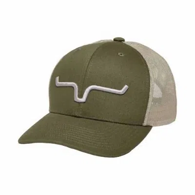 Kimes Ranch Men's Weekly Trucker Hat In Moss In Pink