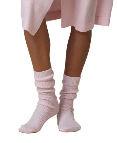 Kip. Merino Cashmere Sleep Socks In Multi