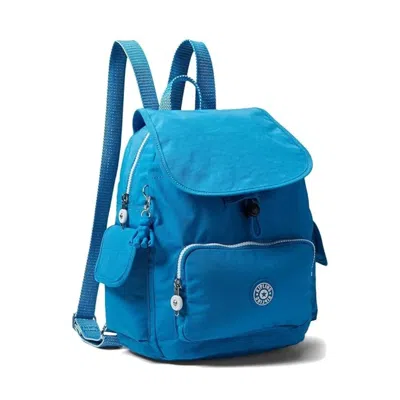 Kipling City Pack Backpack Women's Eager Blue Adjustable Shoulder Strap Ddr3137