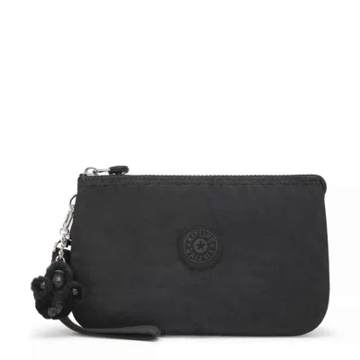 Kipling Creativity Extra Large Wristlet Black Noir In Multi