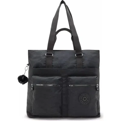 Kipling India 16" Laptop Tote Bag In Black Noir
