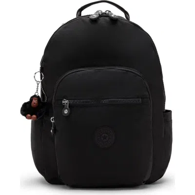 Kipling Seoul Medium 13" Laptop Backpack In True Black