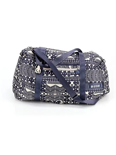 Pre-owned Kipling Weekender In Blue