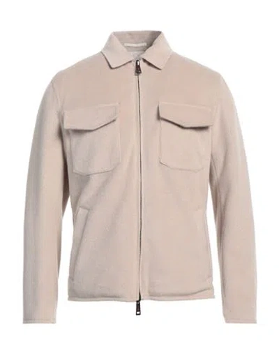 Kired Man Jacket Beige Size 48 Polyester, Acrylic, Wool