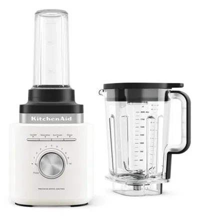 Kitchenaid Pure Power Blender With Personal Blending Jar In White