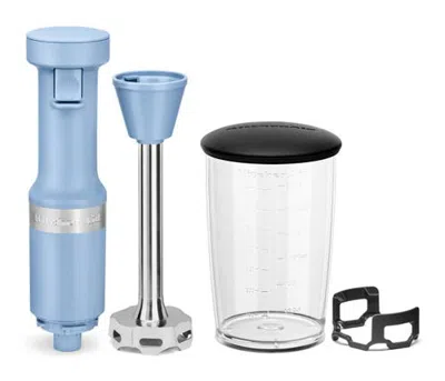 Kitchenaid Variable Speed Corded Hand Blender In Blue