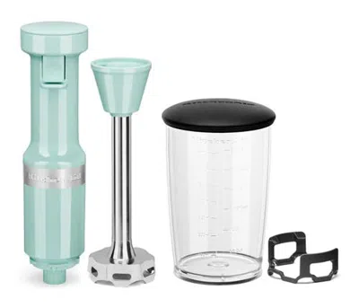 Kitchenaid Variable Speed Corded Hand Blender In Green