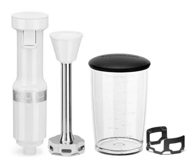 Kitchenaid Variable Speed Corded Hand Blender In White