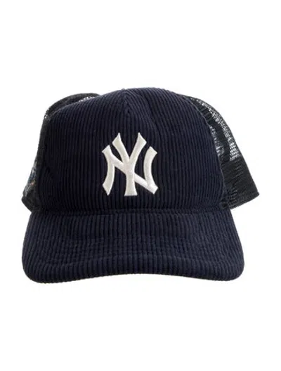 Pre-owned Kith Embroidered Baseball Hat In Blue