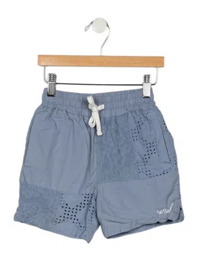 Pre-owned Kith Babies' Kids Bottoms In Blue