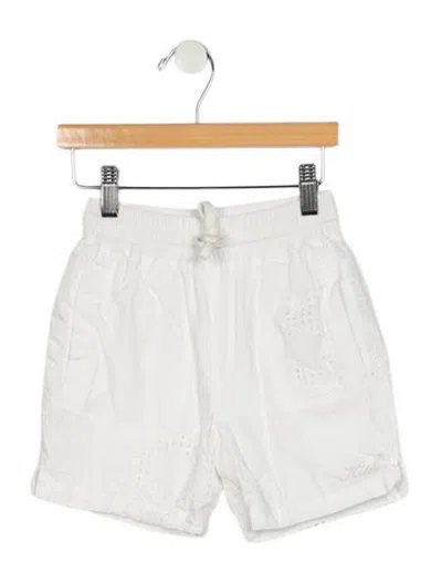 Pre-owned Kith Babies' Kids Bottoms In White