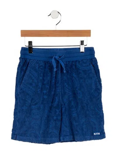 Pre-owned Kith Kids Boys Shorts In Blue