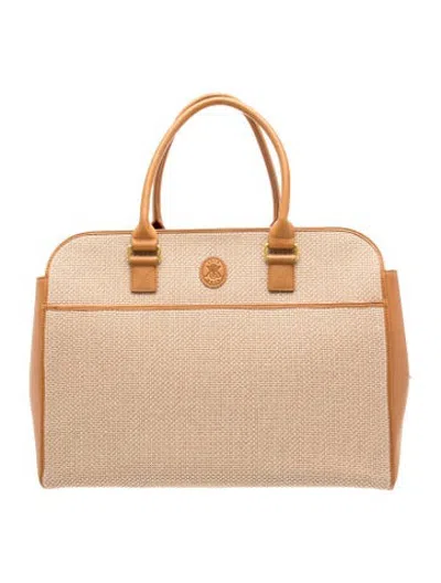 Pre-owned Kith Leather Tote In Neutrals