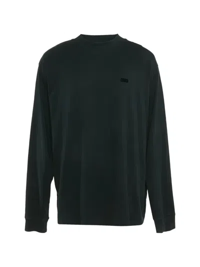 Pre-owned Kith Logo Print Sweater In Black