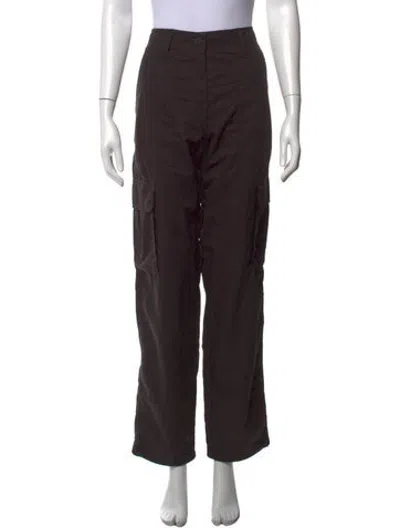 Pre-owned Kith Straight Leg Pants In Brown