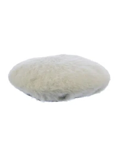 Pre-owned Kith Women's White Wool  Buret Hat