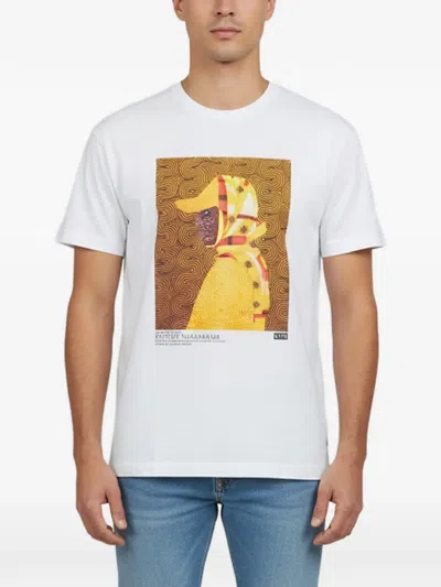Pre-owned Kith X Foster Sakyiamah Gallery Crew-neck T-shirt In White