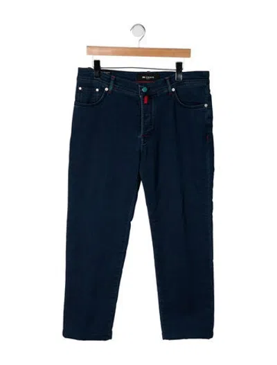 Pre-owned Kiton Straight-leg Jeans In Blue