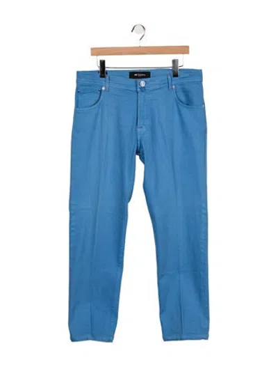 Pre-owned Kiton Straight-leg Jeans In Blue