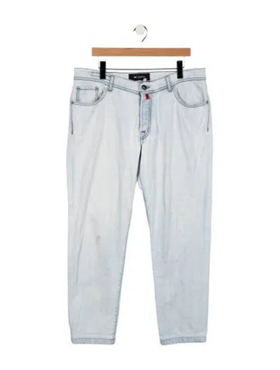 Pre-owned Kiton Straight-leg Jeans In Blue