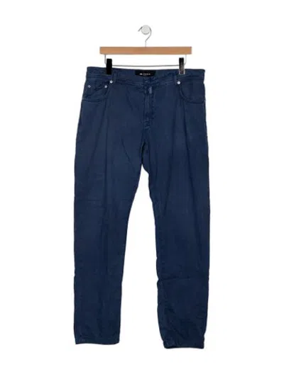 Pre-owned Kiton Straight-leg Jeans In Blue