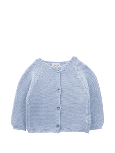 Knot Babies' Lou Cardigan In Black