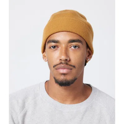 Known Supply Fitted Cuff Beanie In Orange
