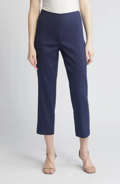 Kobi Halperin Tori Linen Blend Pants In Navy