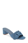 Koko + Palenki Leana Slide Sandal In Denim