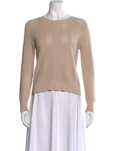 Pre-owned Kokun Crew Neck Sweater In Neutrals