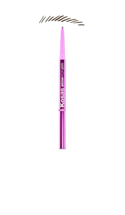 Kosas Brow Pop Nano In Brown Black