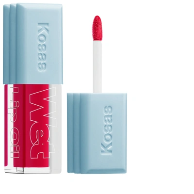 Kosas Wet Lip Oil Plumping Treatment Gloss In Jaws