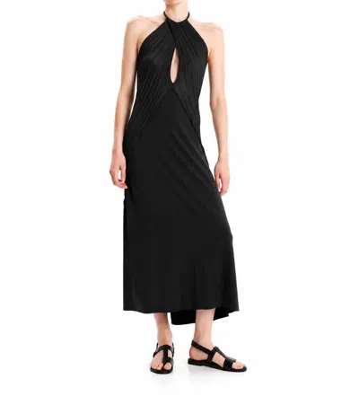 Kourbela Archetypes Knit Maxi Dress In Black