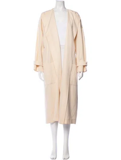 Pre-owned Krizia Vintage 1980's Coat In Neutrals