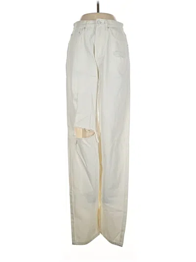 Pre-owned Ksubi Jeans In Ivory