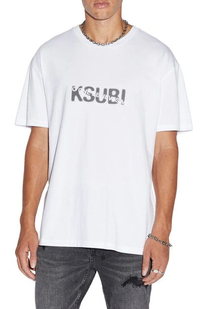 Ksubi No One Biggie Cotton Graphic T-shirt In White