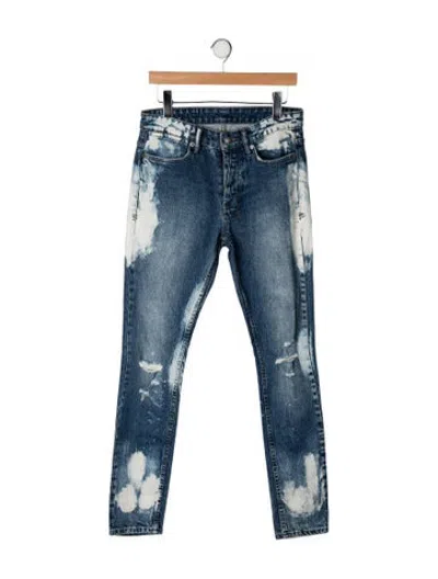 Pre-owned Ksubi Skinny Jeans In Blue