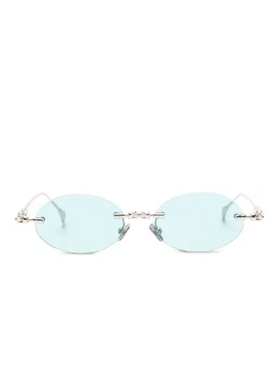 Kuboraum H62 Sunglasses In Metallic