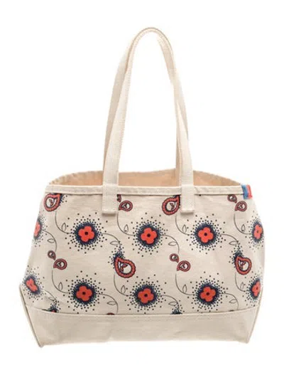 Pre-owned Kule Canvas Tote In Neutrals