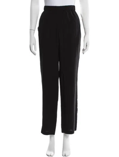 Pre-owned Kule Straight Leg Pants In Black