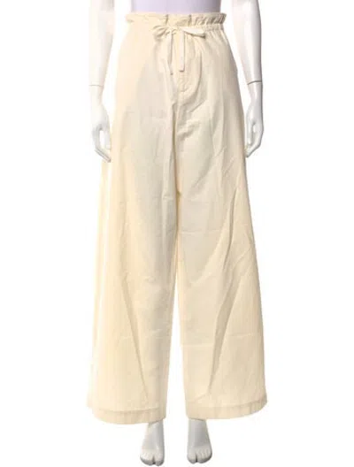 Pre-owned Kule Wide Leg Pants In Neutrals