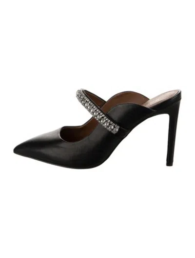 Pre-owned Kurt Geiger Leather Mules In Black