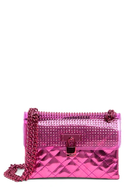 Kurt Geiger Mini Brixton Lock Shoulder Bag In Pink