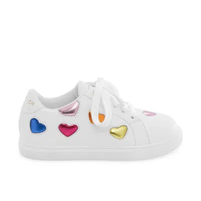 Kurt Geiger Mini Lane Love Sneaker - Little Kid In White