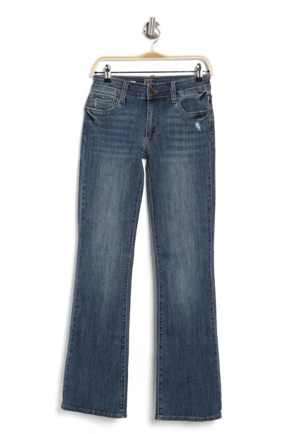 Kut From The Kloth Nicole Flap Back Bootcut Jeans In Maple