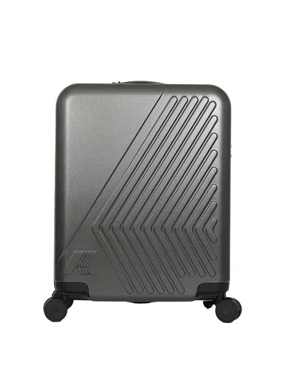 K-way Eudoxie Logo Travel Trolley In Green