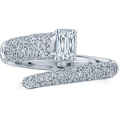 Kwiat 18k Gold Ashoka Pavé Diamond Wrap Ring In Silver
