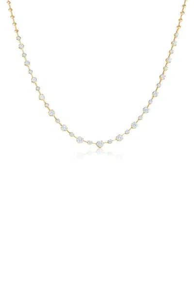 Kwiat 18k Gold Diamond Alternating Necklace